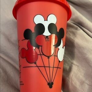 Handmade Mickey Mouse Balloon Venti-size Plastic Cup
